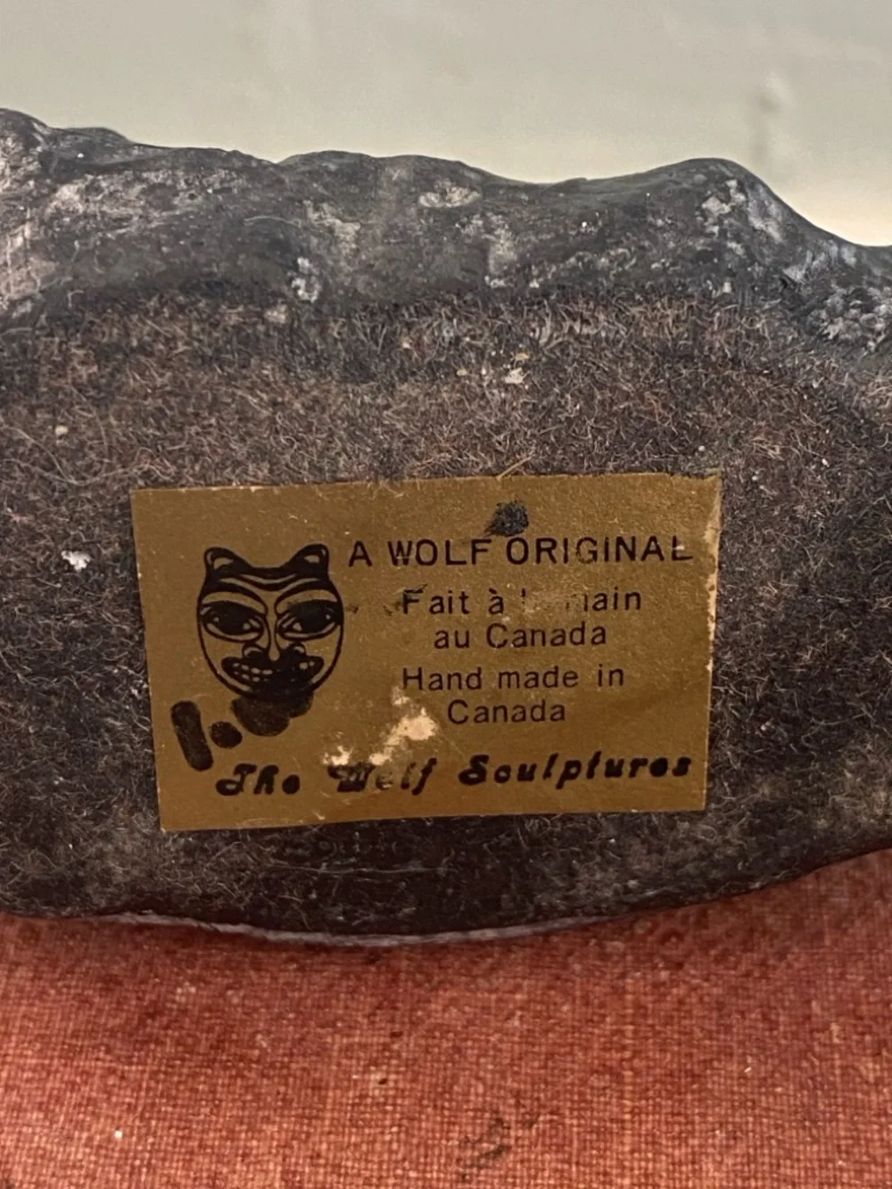 Wolf originals Stone-Look Owl & Beaver Decorative Figurines in Dark Gray - Picture 6 of 13